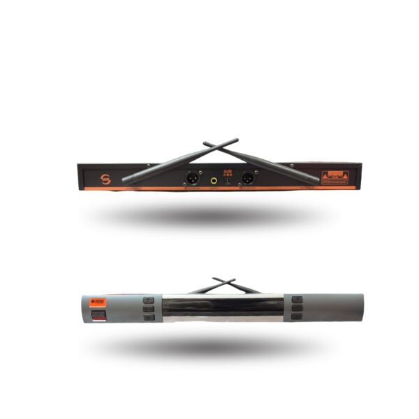 2 Wireless UHF microphone